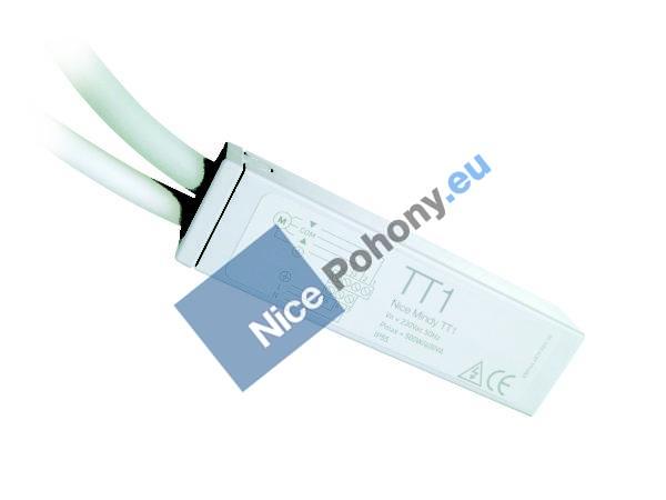 Nice TT1V - modul pre ovládanie 230V motora žalúzií cez internet prostredníctvom počítaču alebo telefónu alebo diaľkovým ovládačom Nice